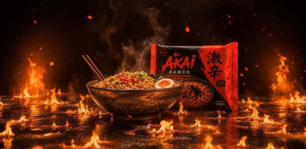Akai Noodles — Generative AI Ad